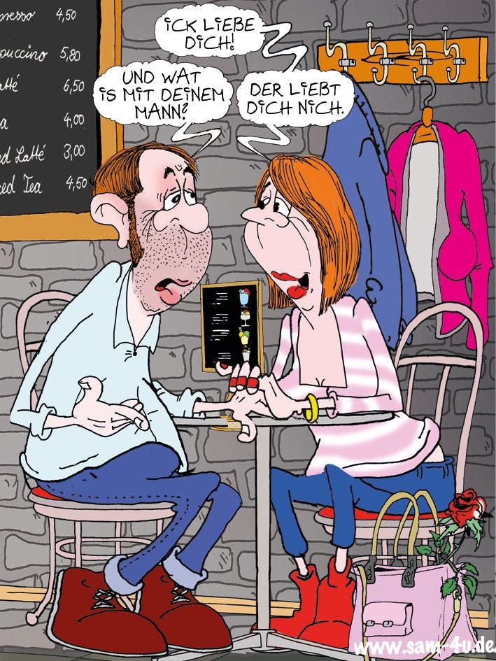 Auch heute kommt unser Cartoon des Tages aus der Feder von Zeichner Sam Paff aus Berlin.