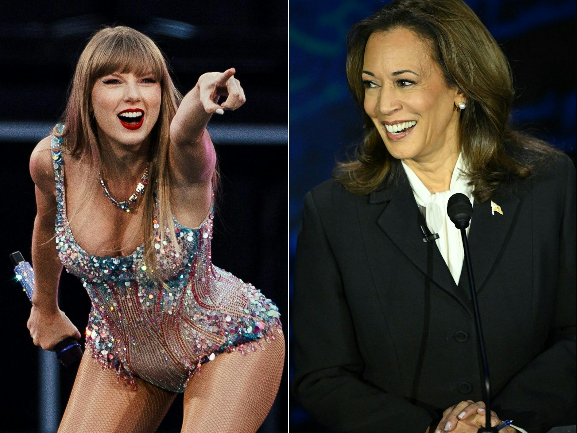 Taylor Swift unterstützt Kamala Harris.