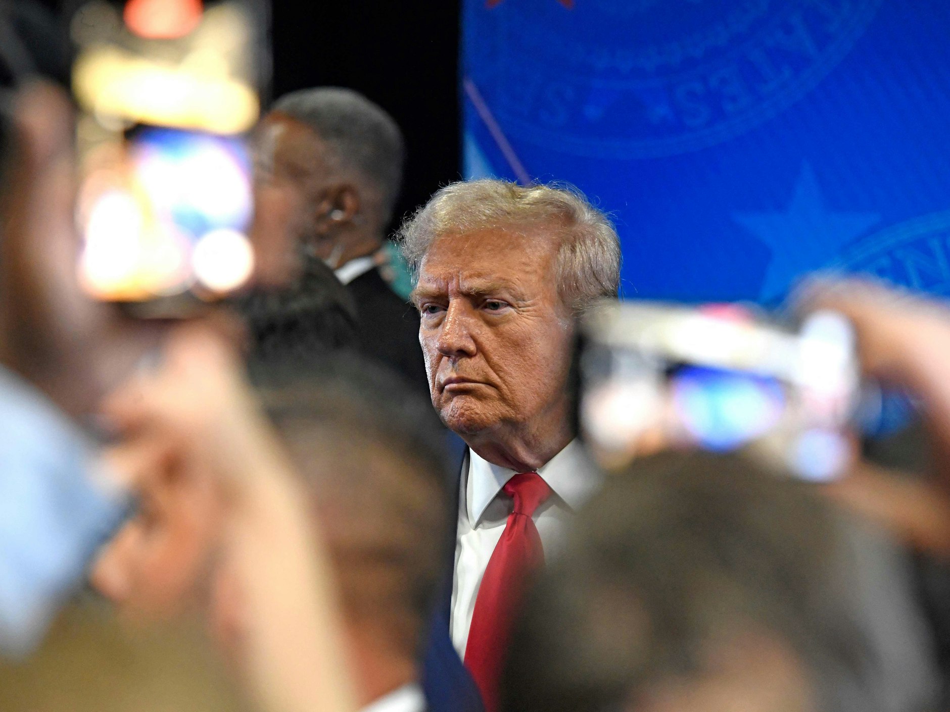 In der Defensive: Donald Trump s