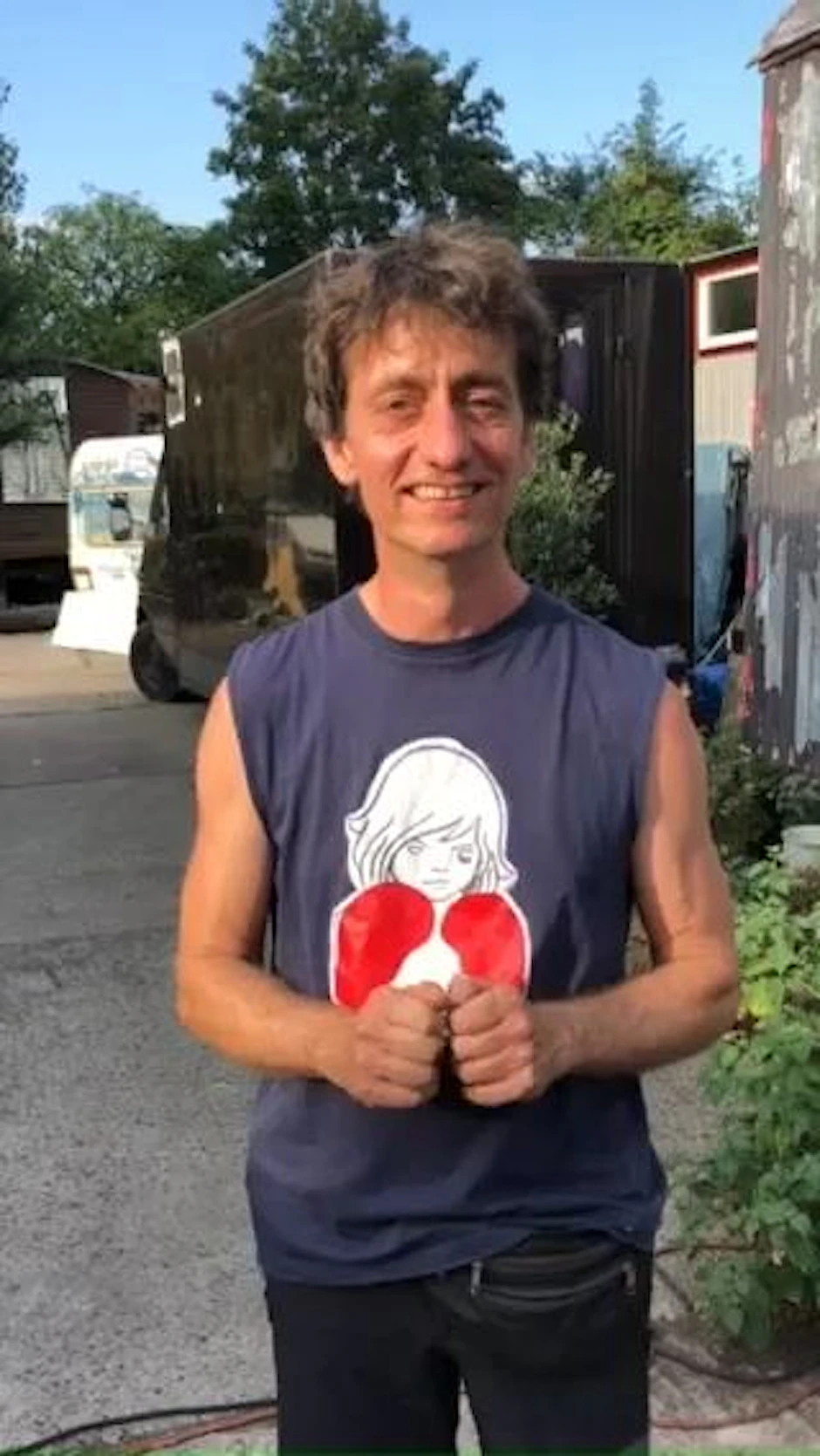 Das Bild aus dem Video soll laut den Behörden den RAF-Terroristen Burkhard Garweg zeigen.