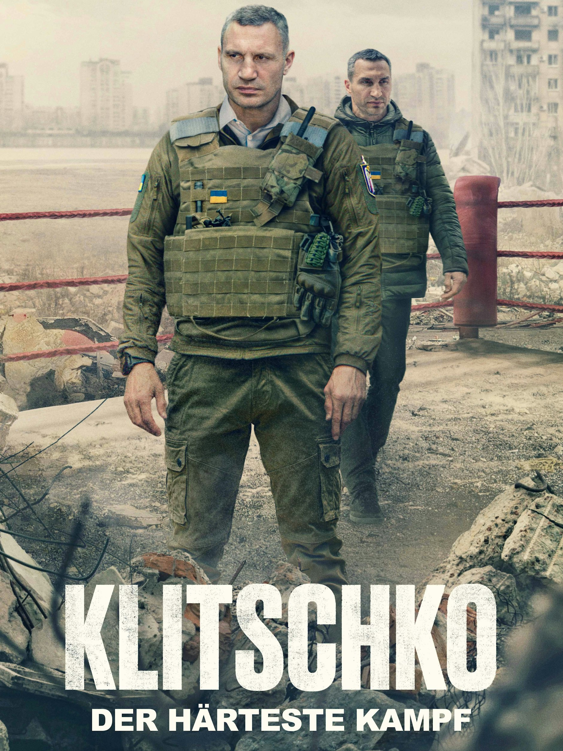 So sieht das Poster zum Dokumentarfilm über die Klitschkos aus