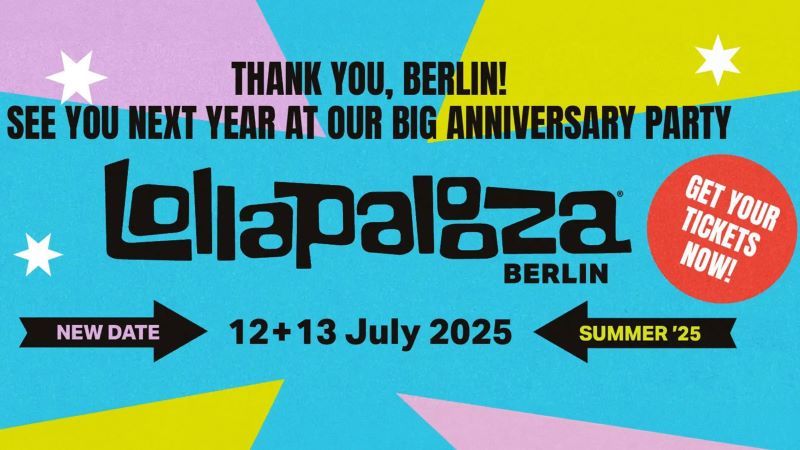 LOLLAPALOOZA Berlin 2025 | Tickets Preise Lineup!