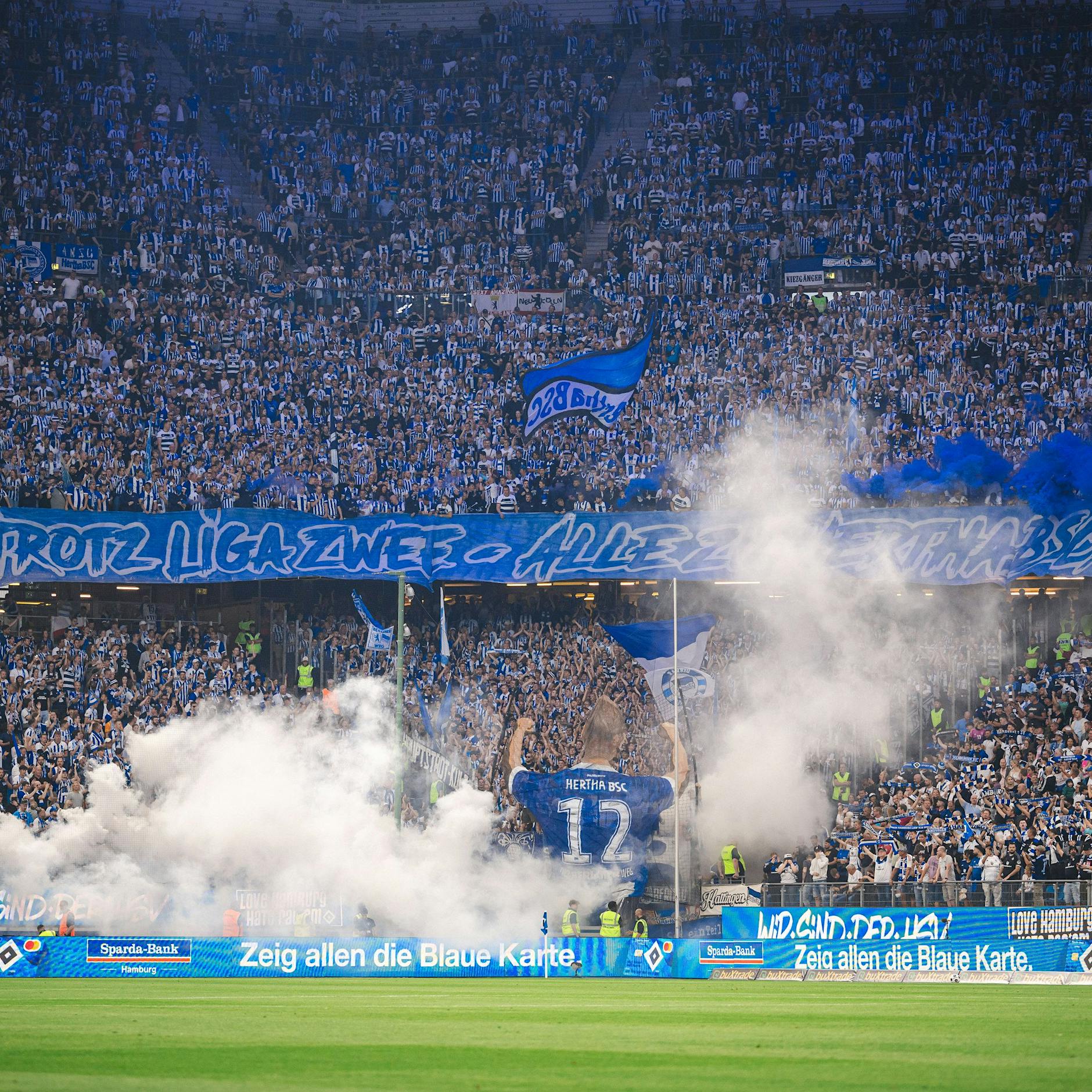 Fans zündeln – Hertha BSC muss blechen