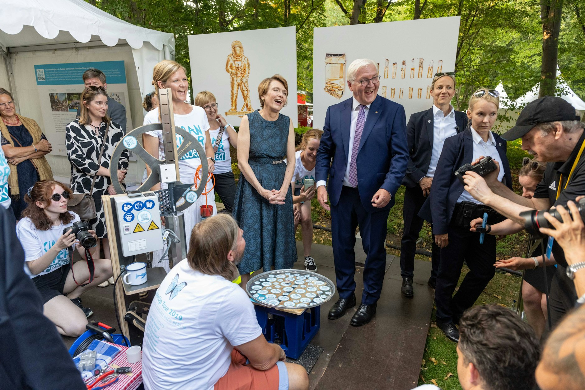 In Mitte steigt am Wochenende wieder das Bürgerfest im Schloss Bellevue.