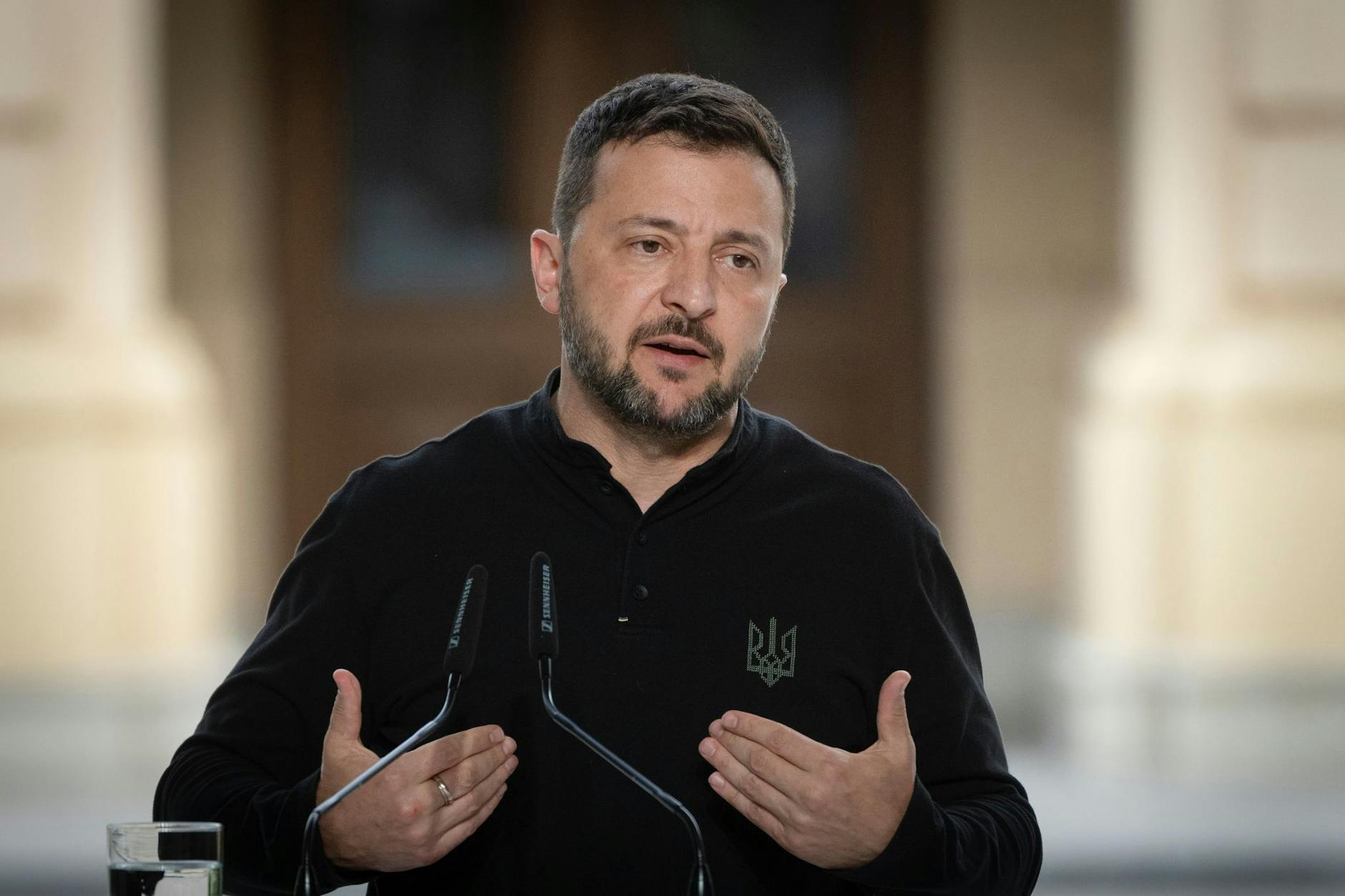 Der ukrainische Präsident Wolodymyr Selenskyj hat einen Siegesplan angekündigt.