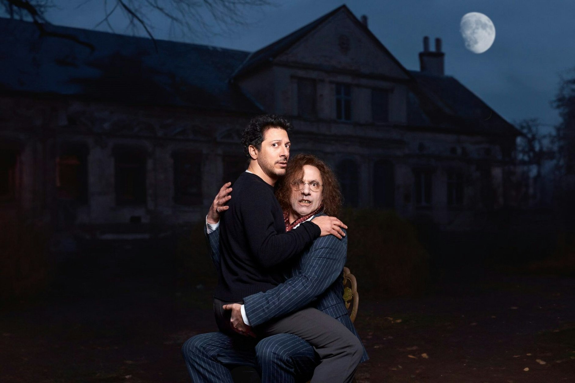 Fahri Yardim und Indie-Legende Rocko Schamoni beim neuen Seriesly Berlin Festival