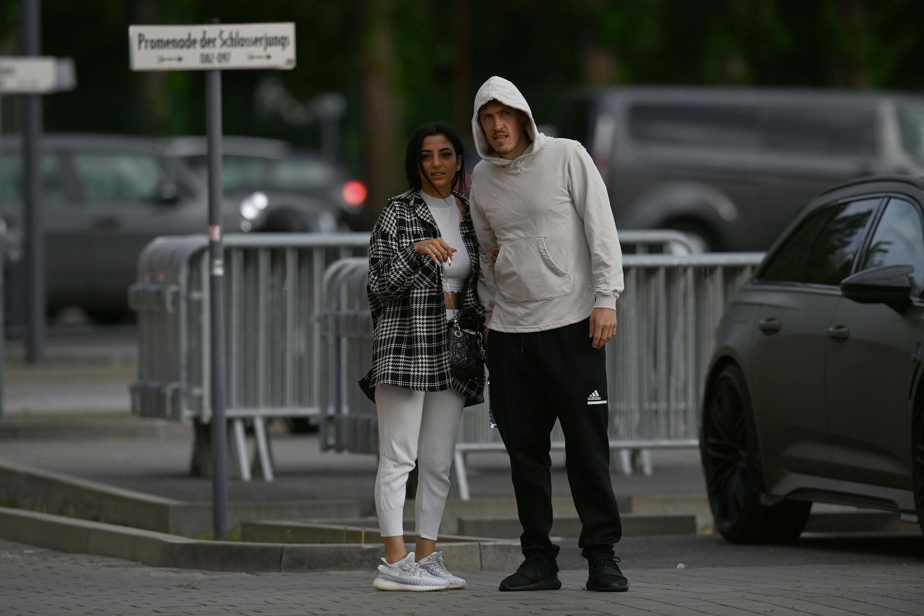 Max Kruse mit seiner Ehefrau Dilara.