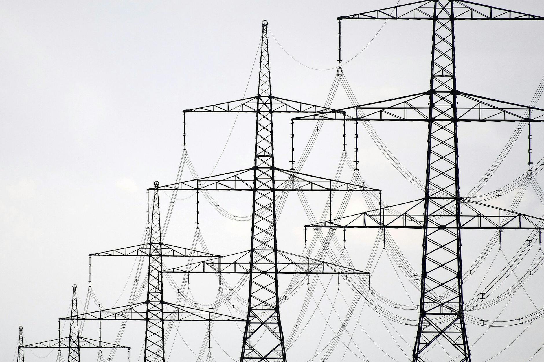 Eine Stromtrasse. Der Berliner Anbieter Elektrizitätsversorgung Berlin steht wegen mangelhafter Abrechnungen in der Kritik.