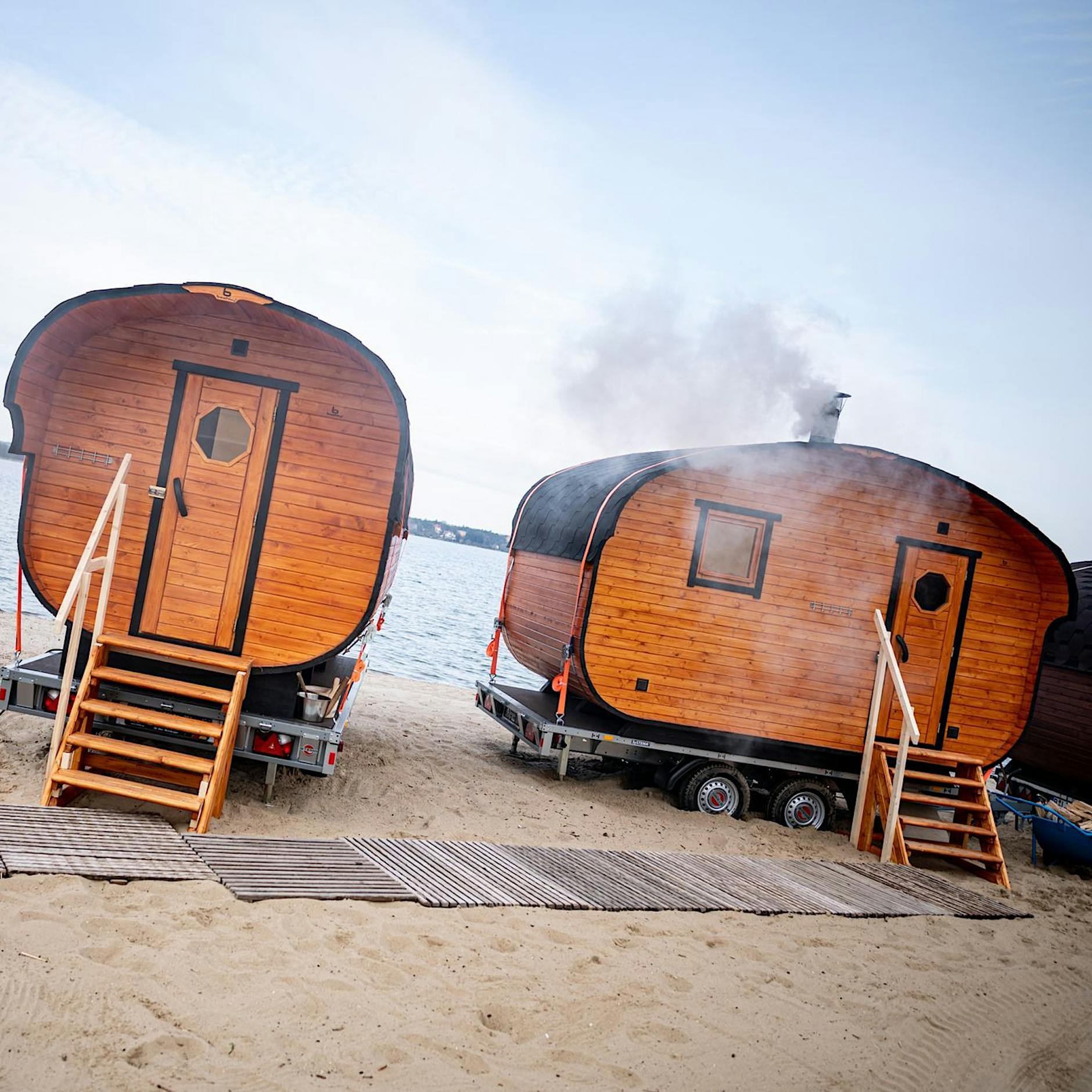 Strandbad Wannsee: Sauna-Saison beginnt, Badesaison endet