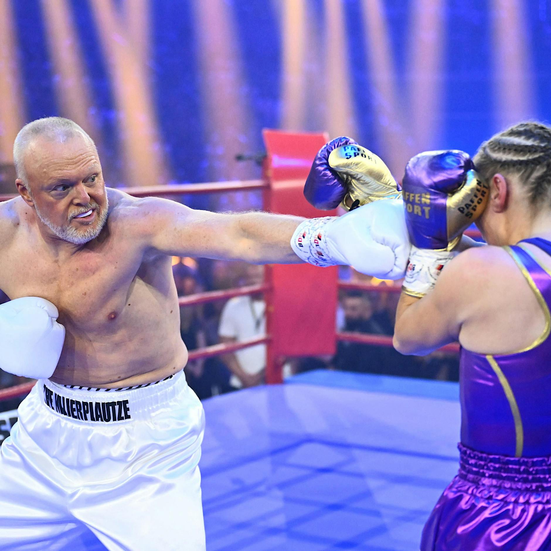 Stefan Raab gegen Regina Halmich – ein Boxkampf, zwei Gewinner