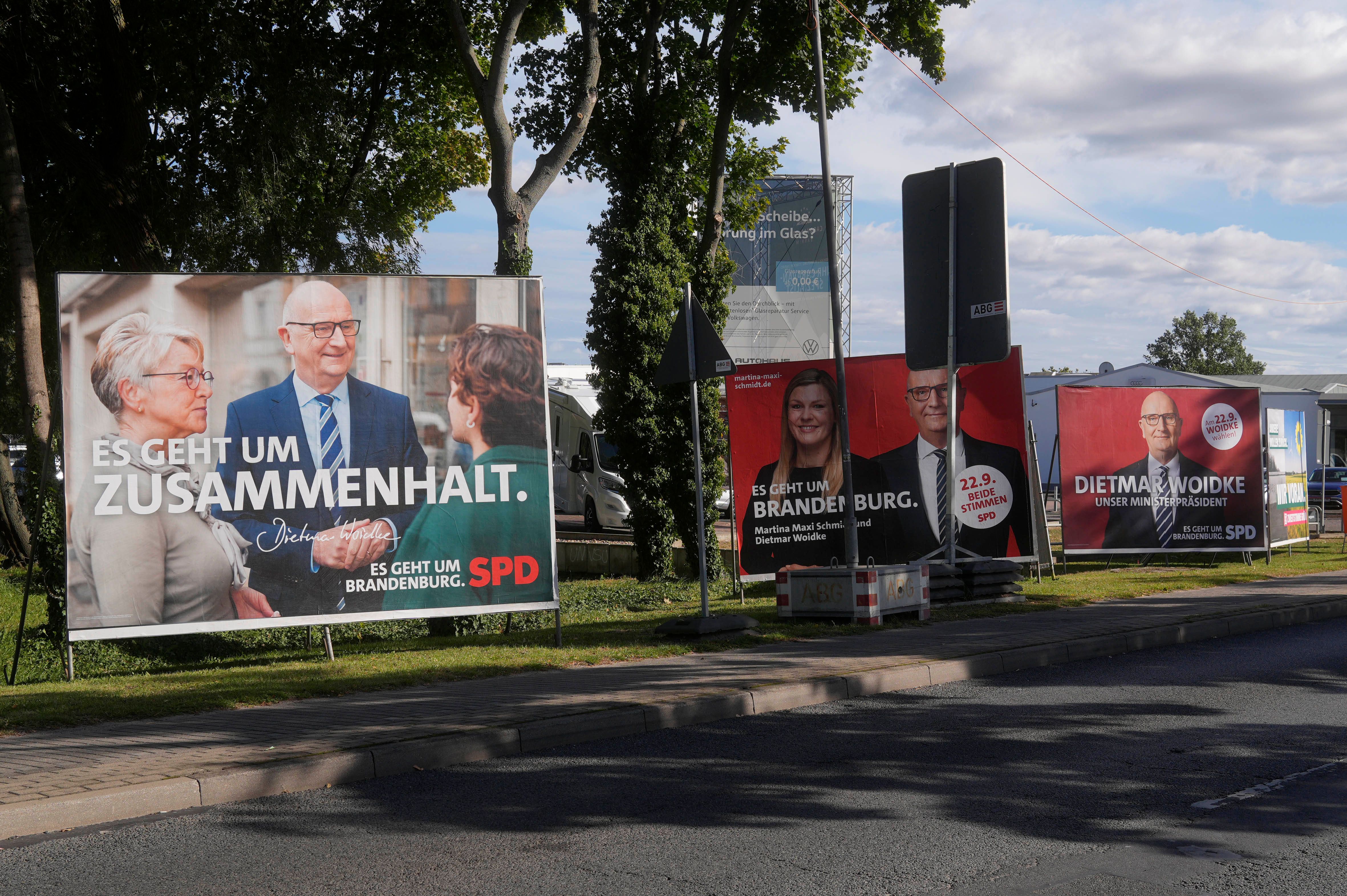 Image - Großer Showdown am Sonntag: Dietmar Woidke (SPD) allein gegen die AfD