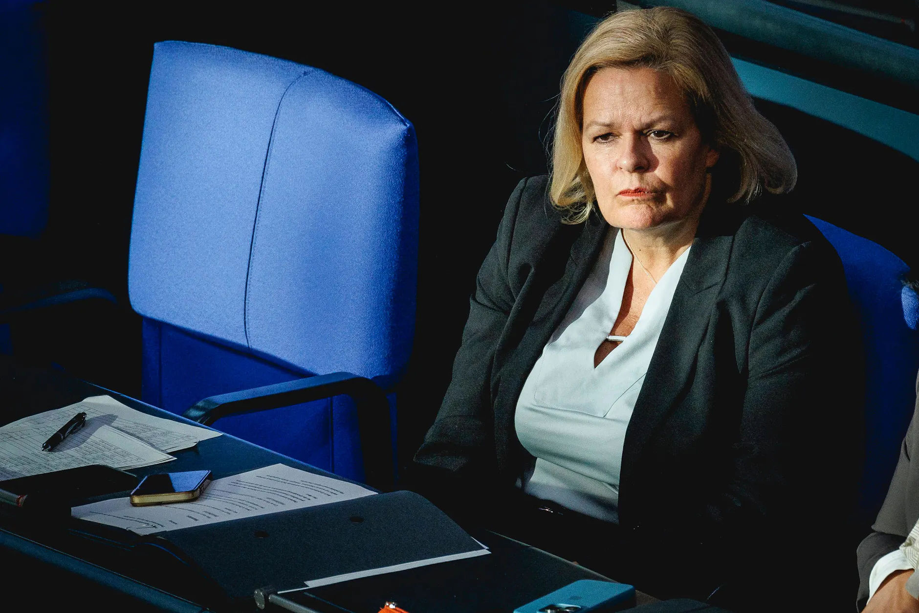 Innenministerin Nancy Faeser wird sich laut eigener Aussage mit den Forderungen der Bürgerratsteilnehmer auseinandersetzen.