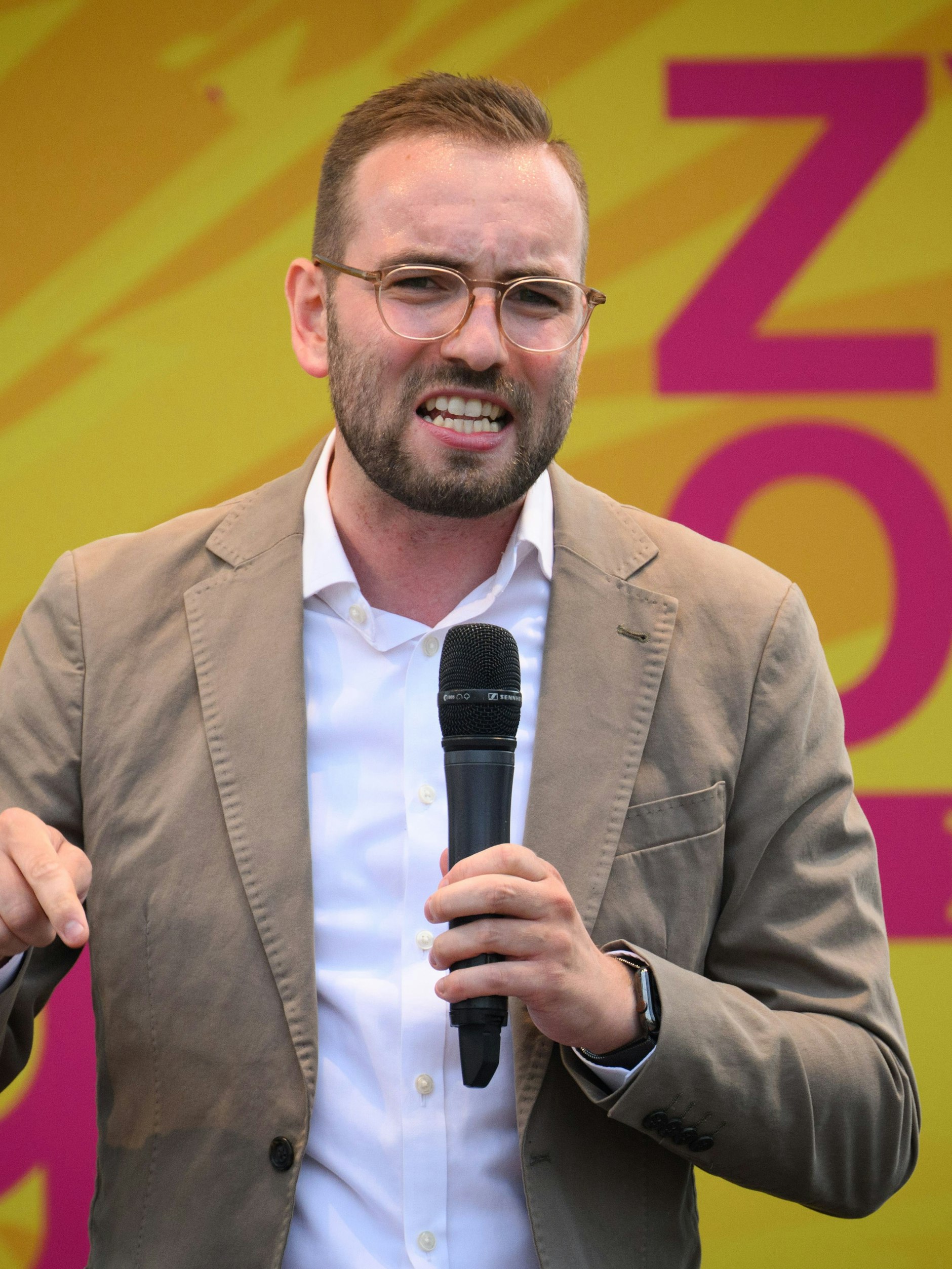 Zyon Braun, Bankfachwirt und Mitglied im FDP-Bundesvorstand