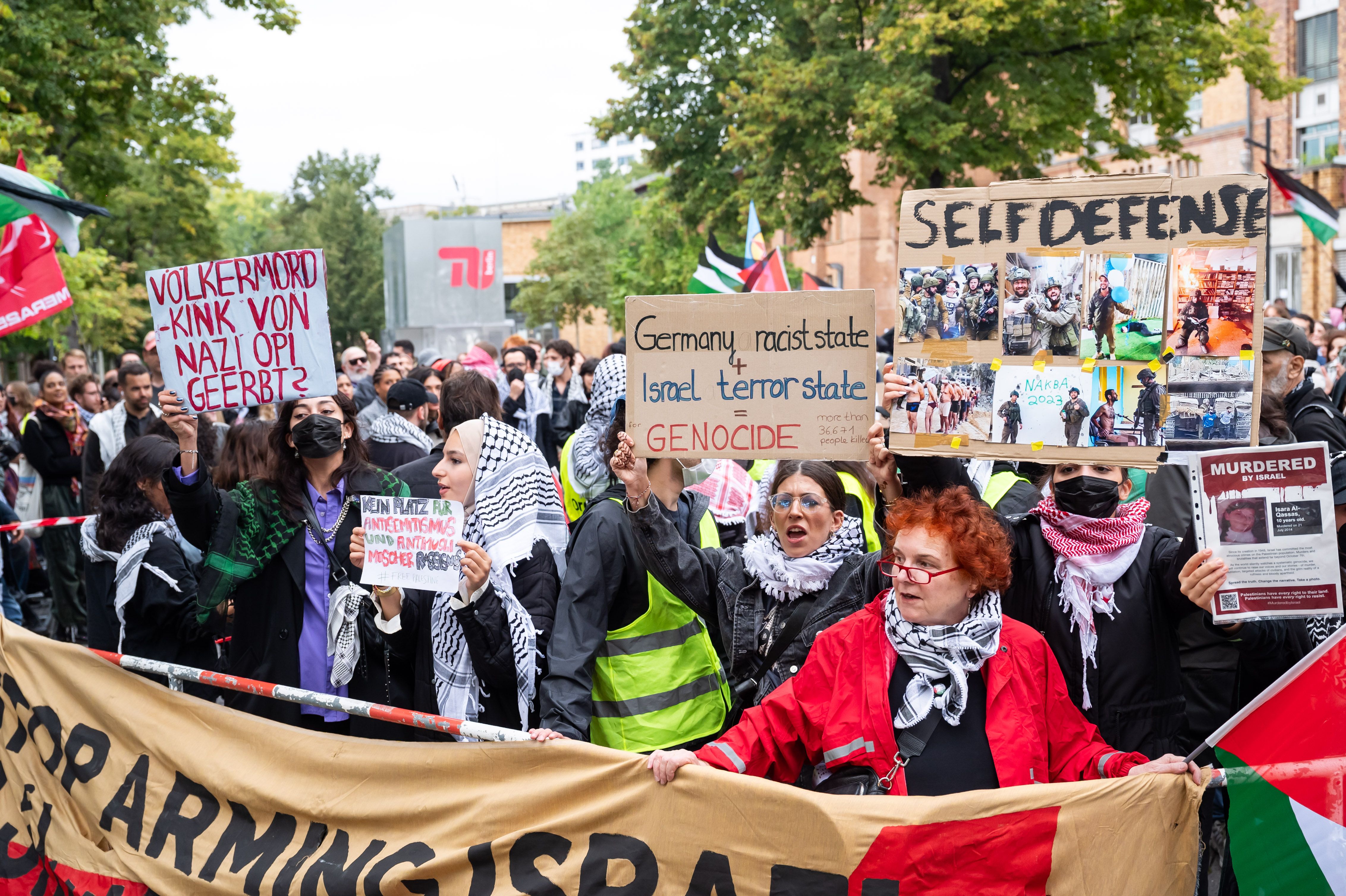 Image - TU Berlin: Palästina-Demonstranten bedrängen Volker Beck