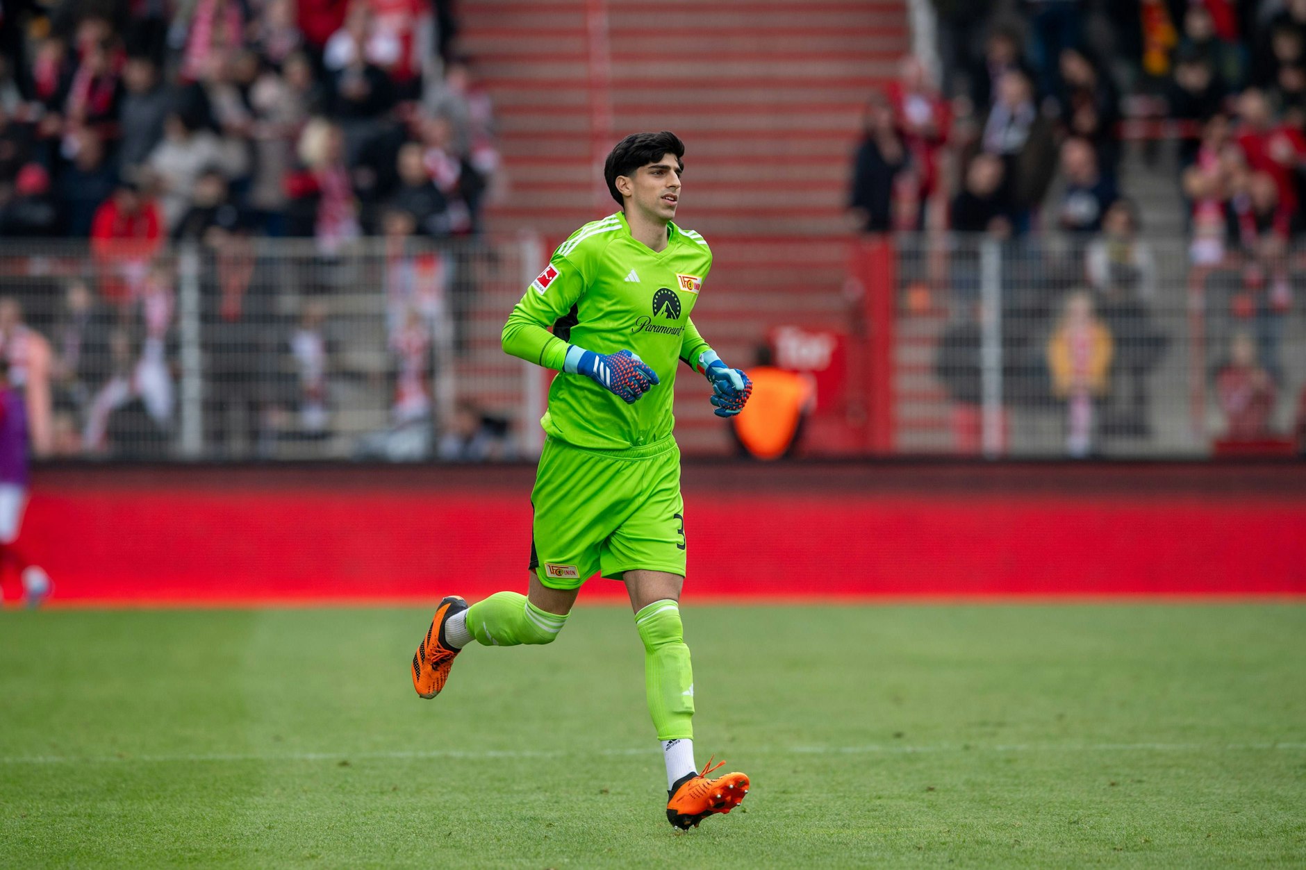 Im März 2024 lief Berkin Arslanogullari noch im Stadion An der Alten Försterei für die Union-Profis auf.
