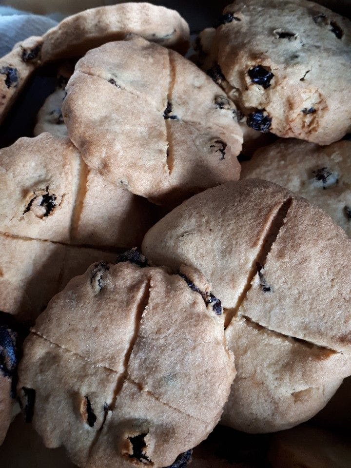„Soul Cakes“ sind ganz einfache Kekse in Gedenken an Verstorbene.