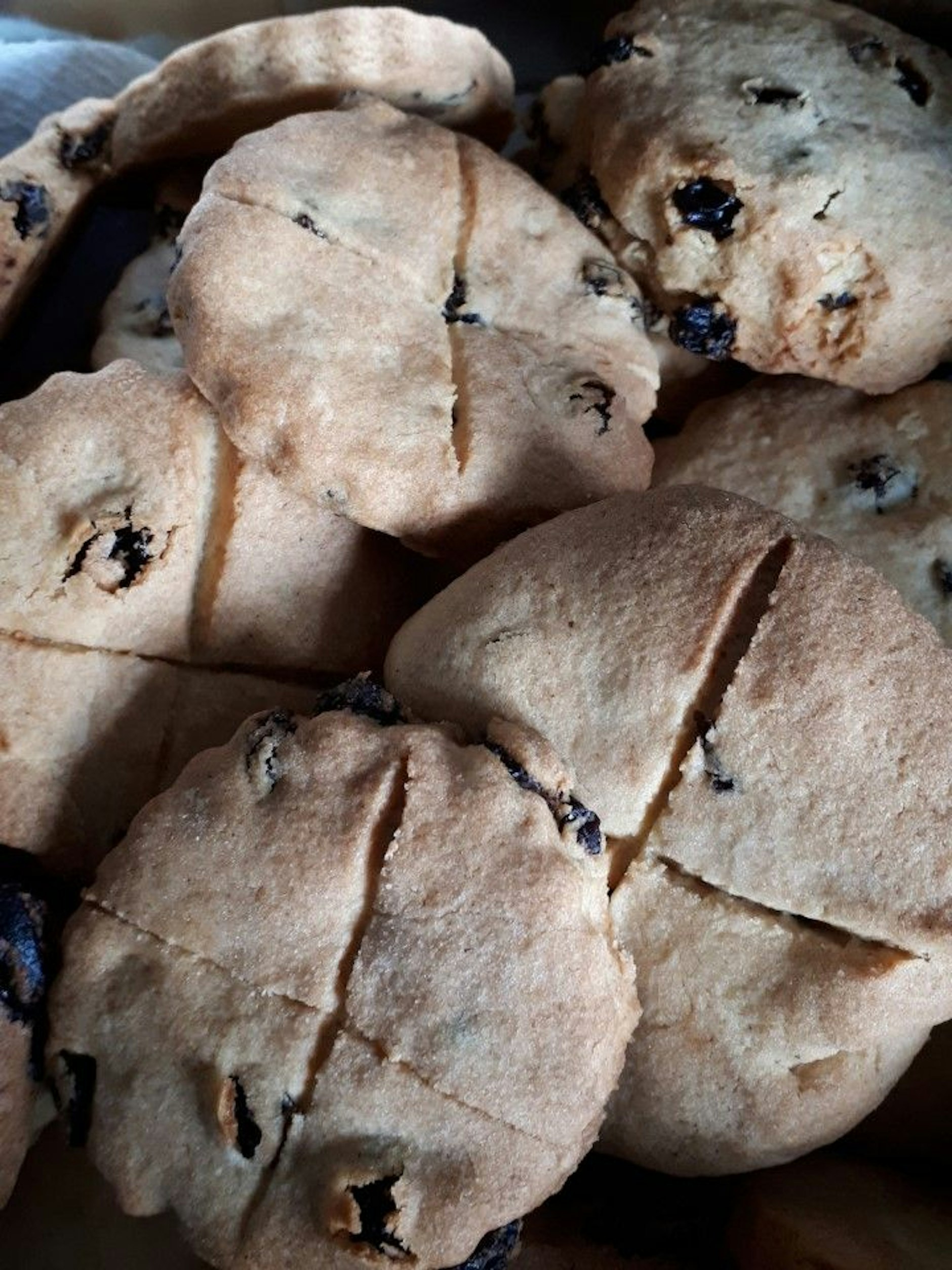 „Soul Cakes“ sind ganz einfache Kekse in Gedenken an Verstorbene.