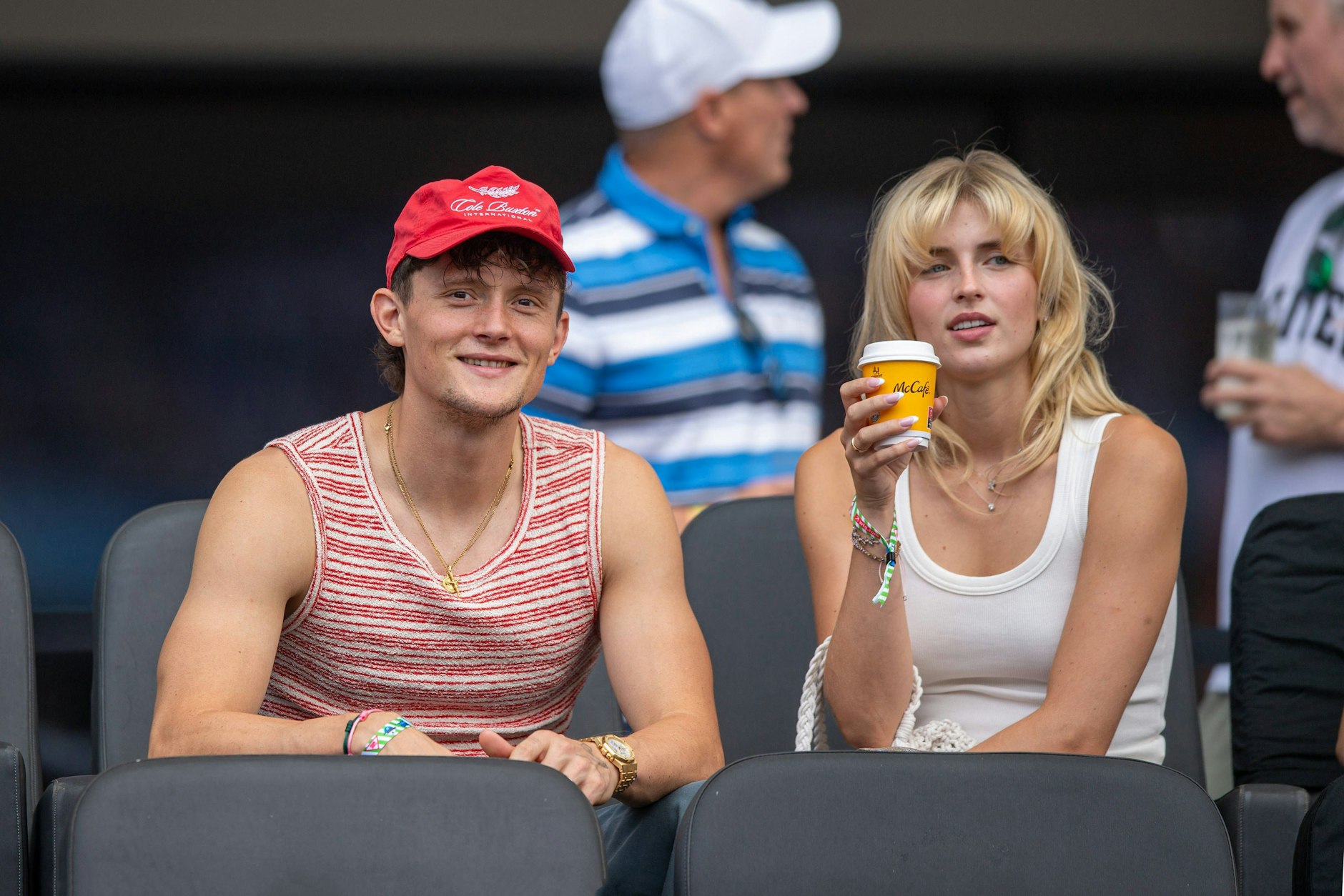 Fabian Reese (26) ist derzeit wegen einer Verletzung bei Hertha BSC zum Zuschauen verdammt. Wirbel erzeugt er trotzdem. 