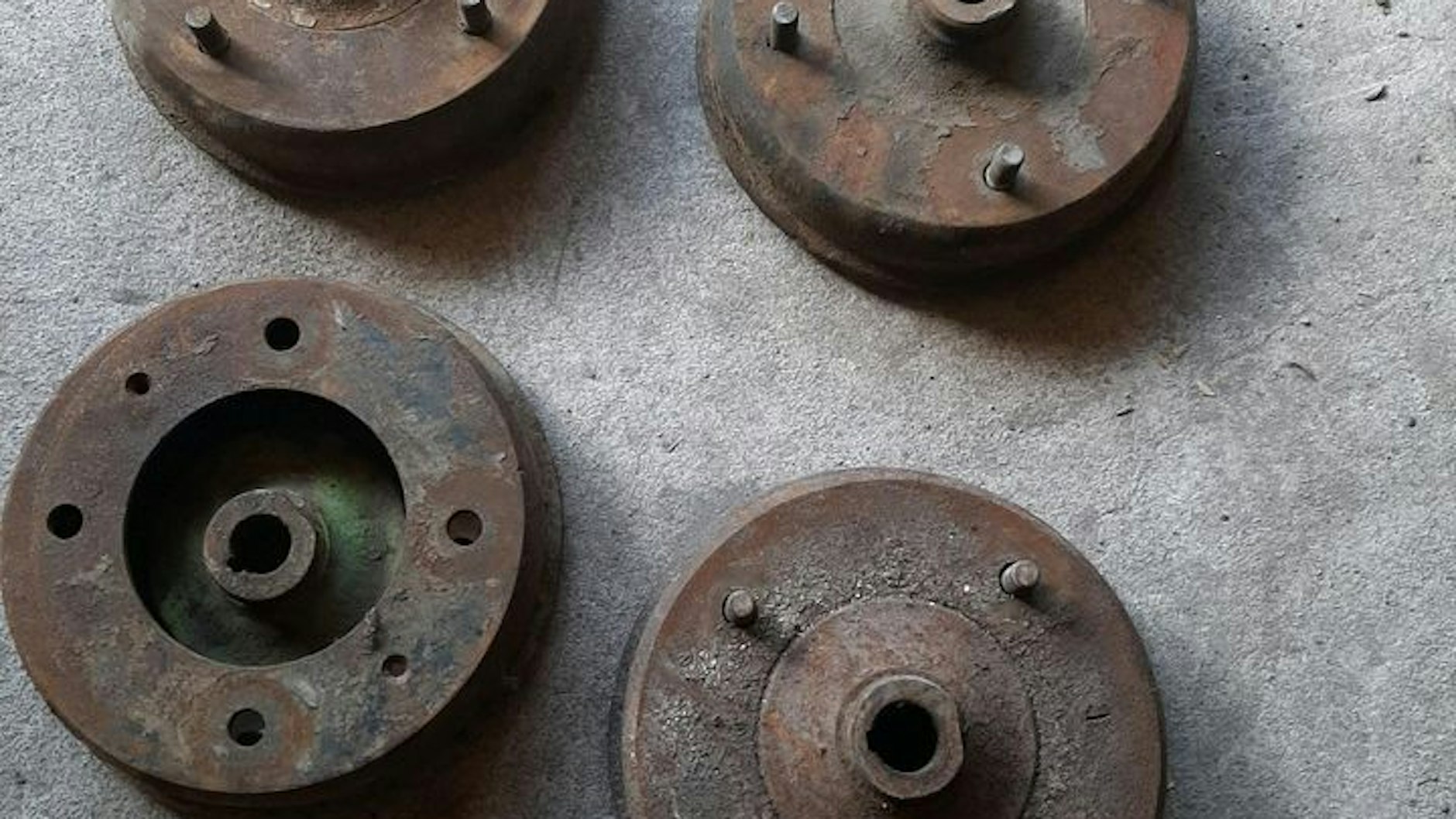 Bremstrommeln vom Trabant: Sie wurden in dem Dresdner Werk ebenfalls hergestellt.