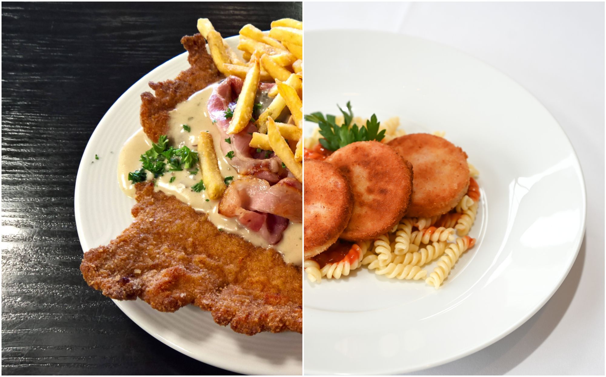 Berlin: Wo das Schnitzel auch mal aus der Wurst kommt!