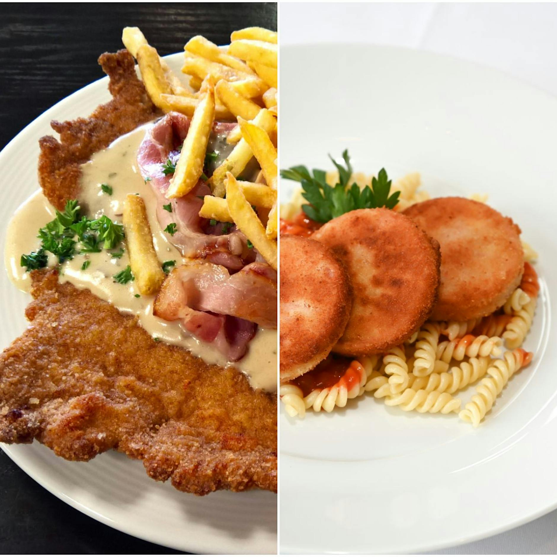 Berlin: Wo das Schnitzel auch mal aus der Wurst kommt!