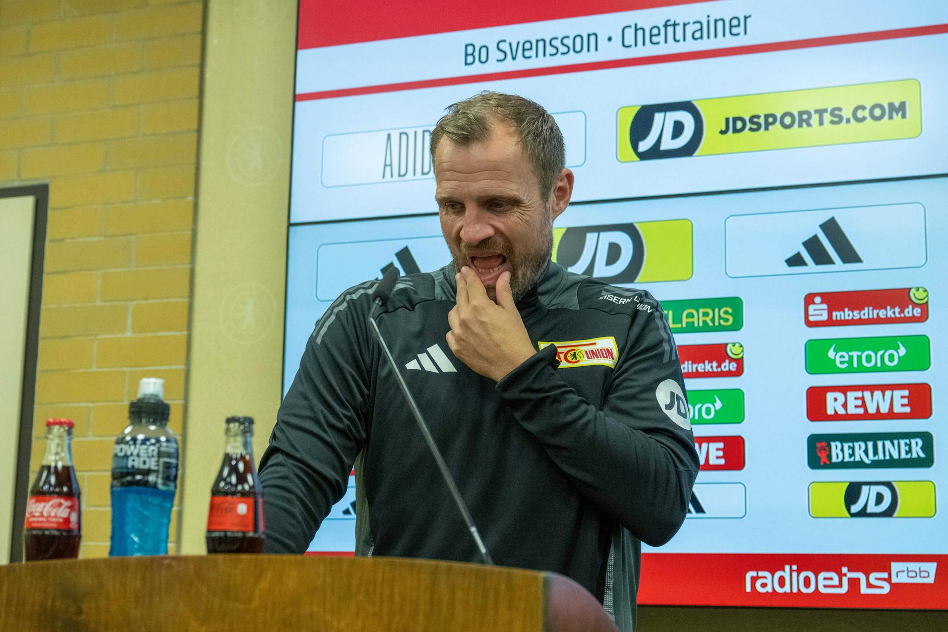 Union-Trainer Bo Svensson warnt vor Hoffenheim