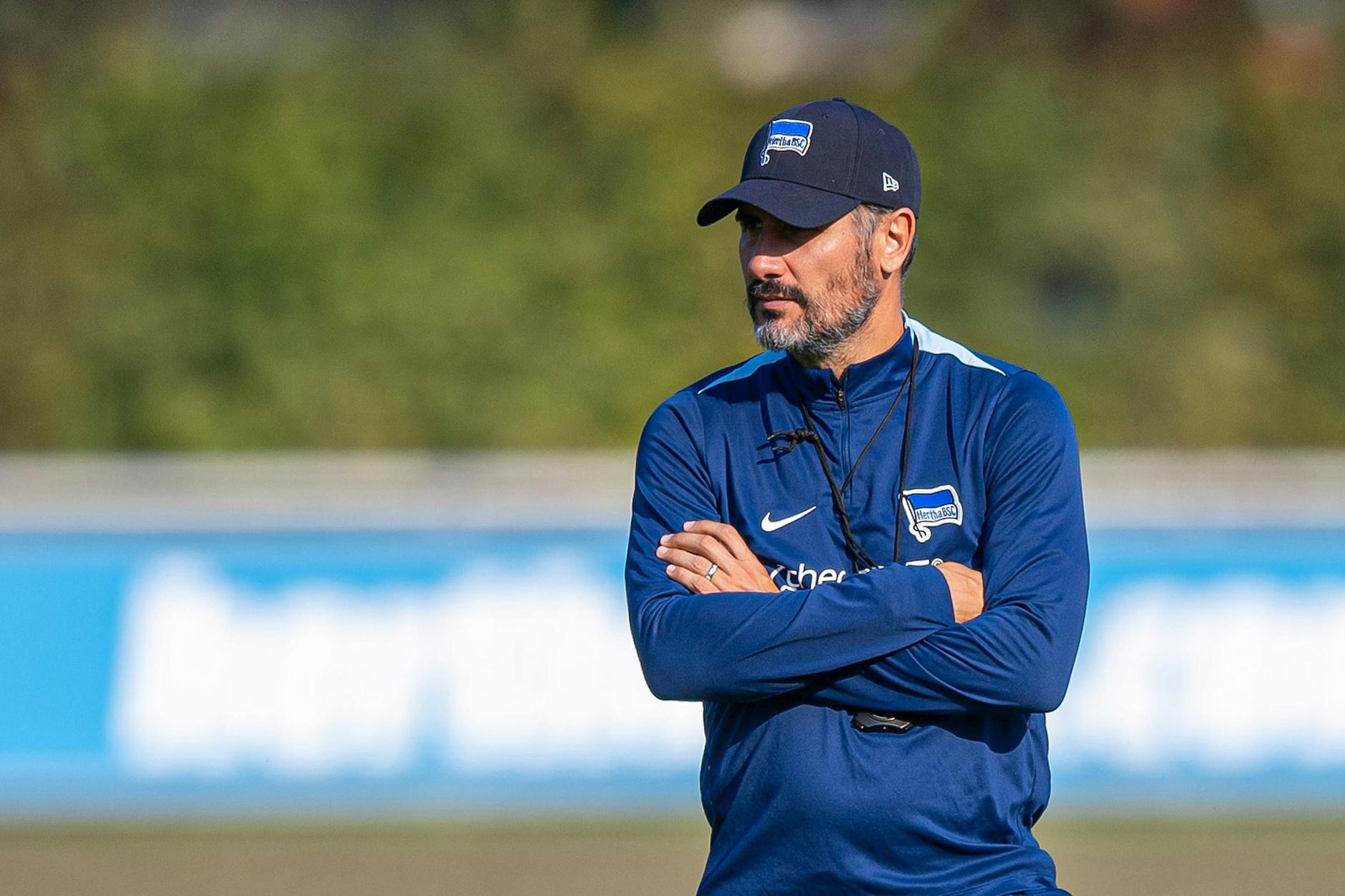 Hertha-Trainer Cristian Fiel