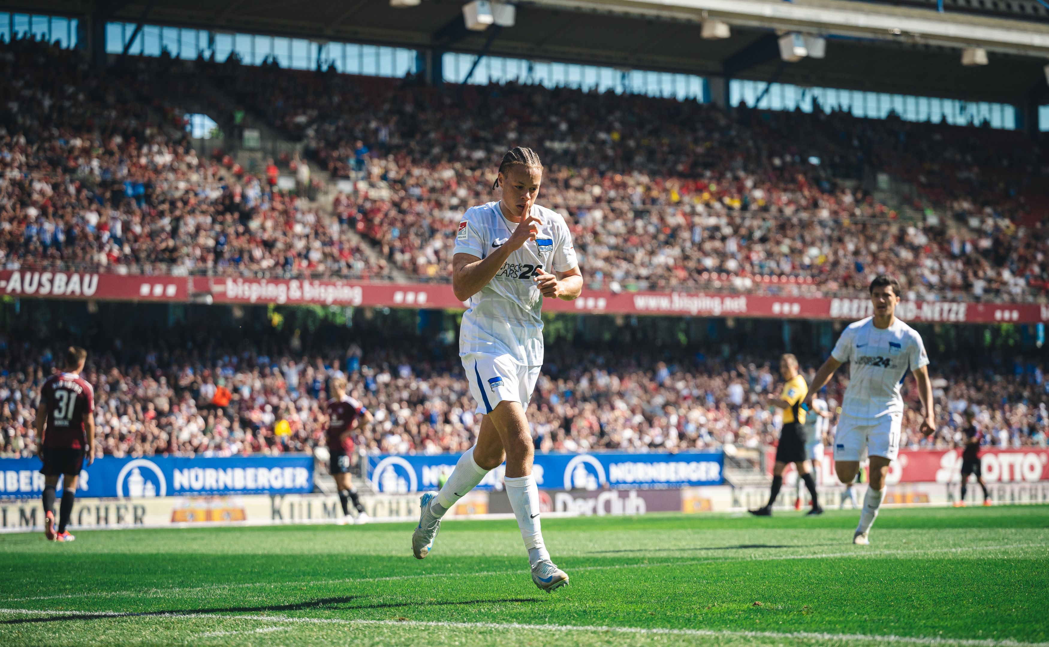 Image - Hertha macht Fiels Rückkehr nach Nürnberg zur Auswärtsgala