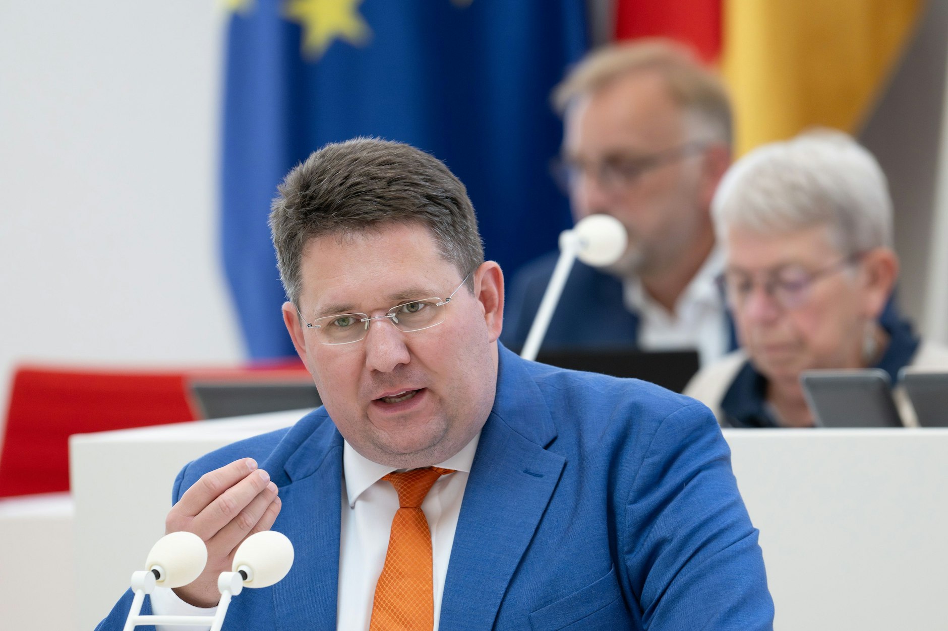 Péter Vida (BVB/Freie Wähler) ist der Direktkandidat für den Wahlkreis Barnim II.