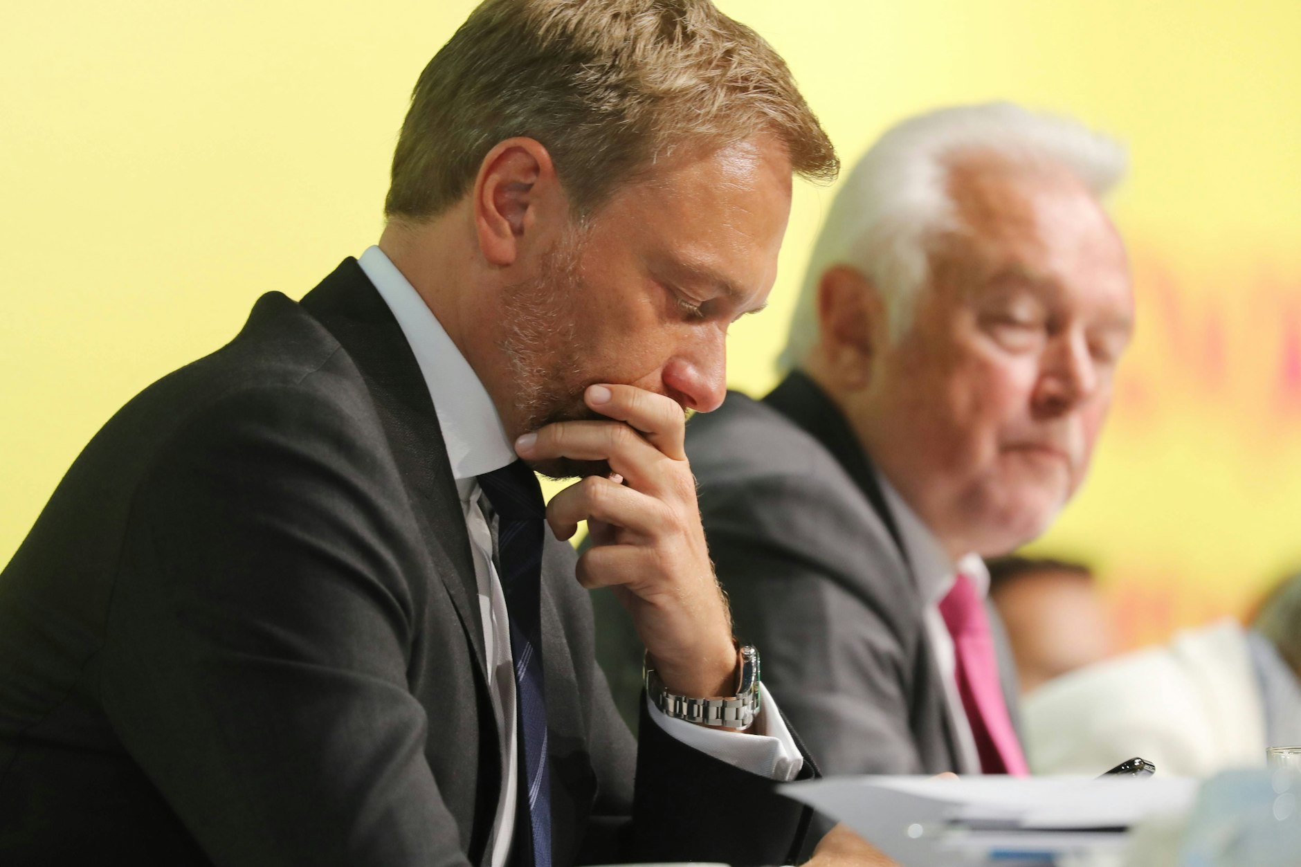 Christian Lindner und Wolfgang Kubicki müssen über die Zukunft der FDP entscheiden.