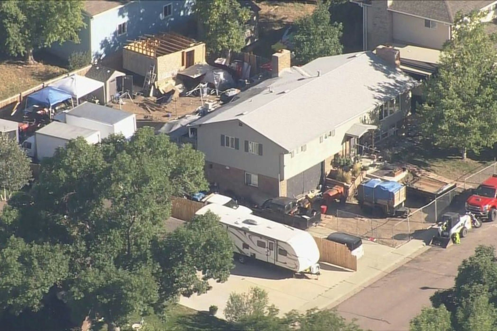 In diesem Haus quälte das Trio ihren Mitbewohner mehr als 14 Stunden lang.