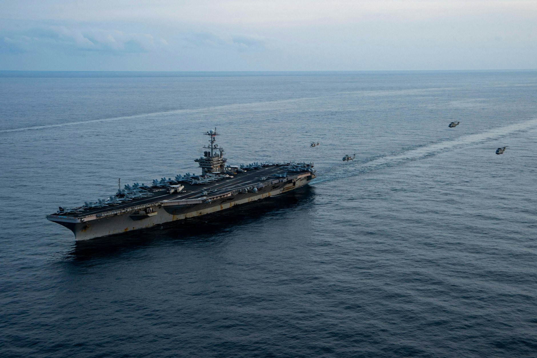 Der Flugzeugträger USS Harry S. Truman