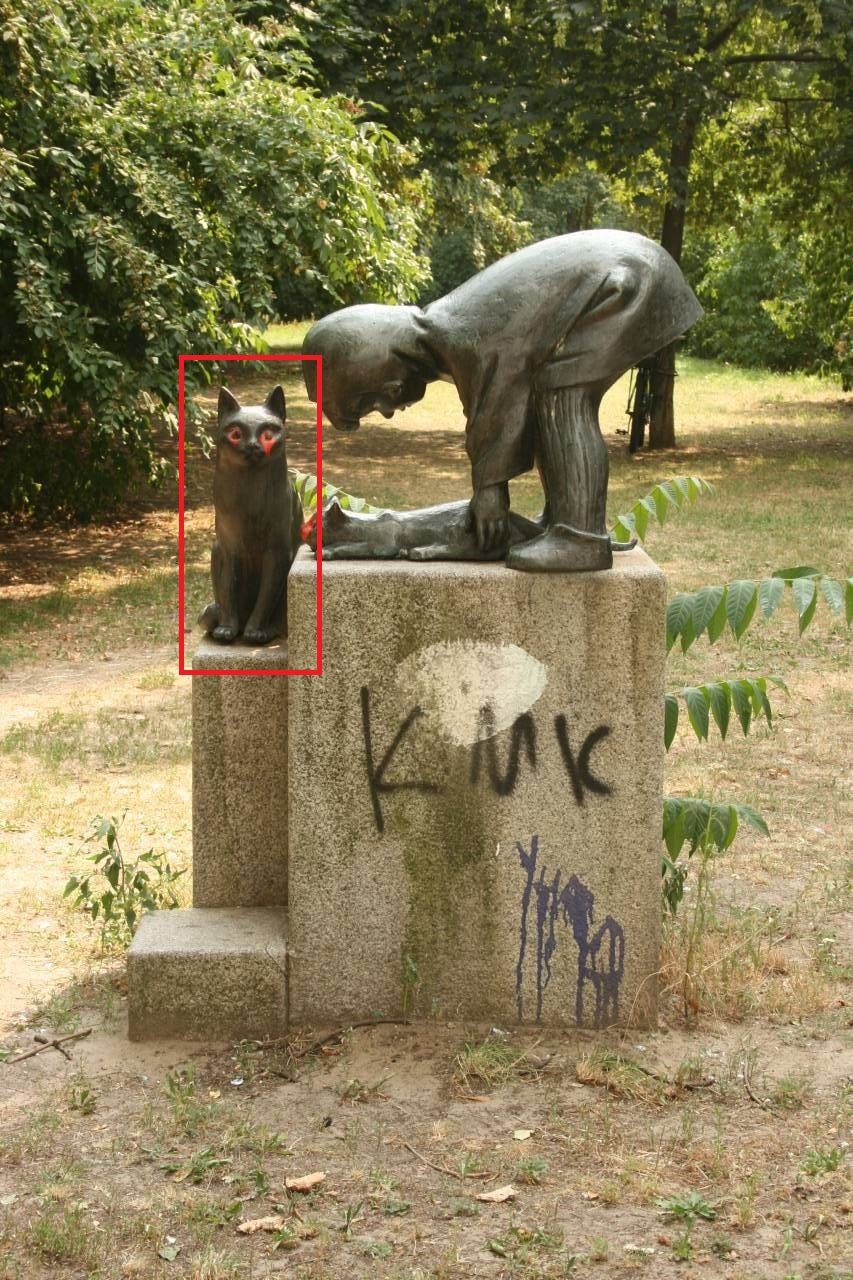 Image - DDR-Künstlerin Johanna Jura: Wer hat ihre Pankower Bronze-Katze geklaut?