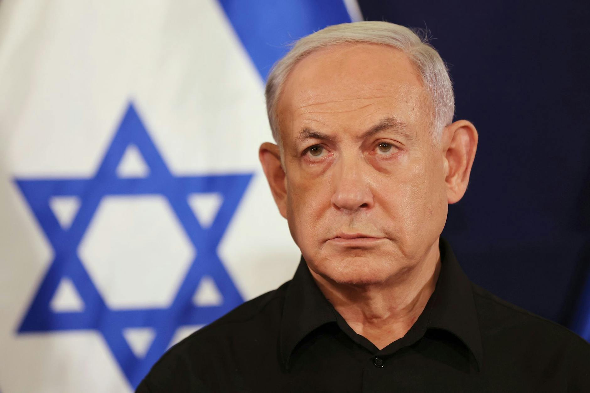 Benjamin Netanjahu, Ministerpräsident von Israel. ,