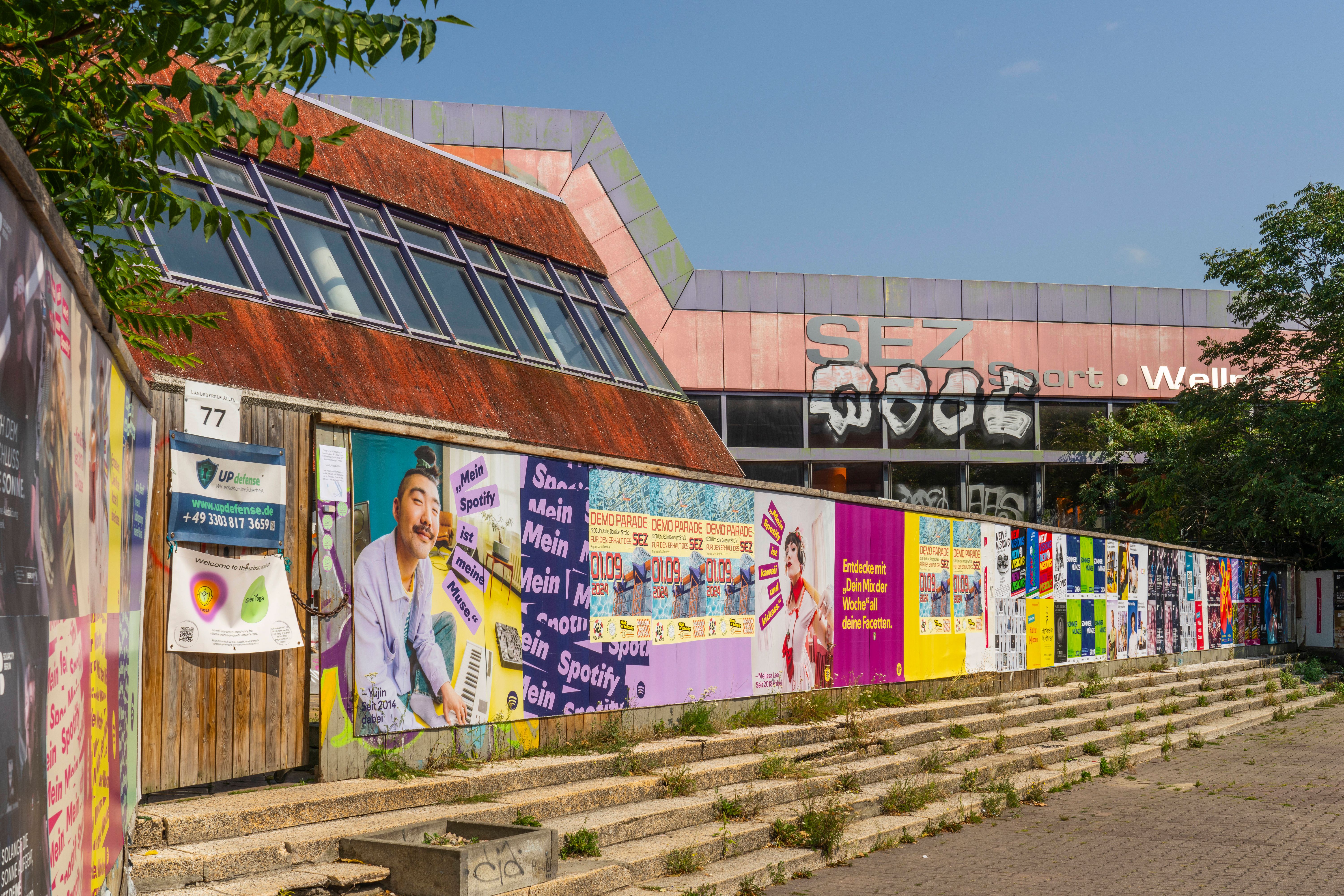 Mit dem Jahnstadion: Wird auch das SEZ am 7. Oktober abgerissen?