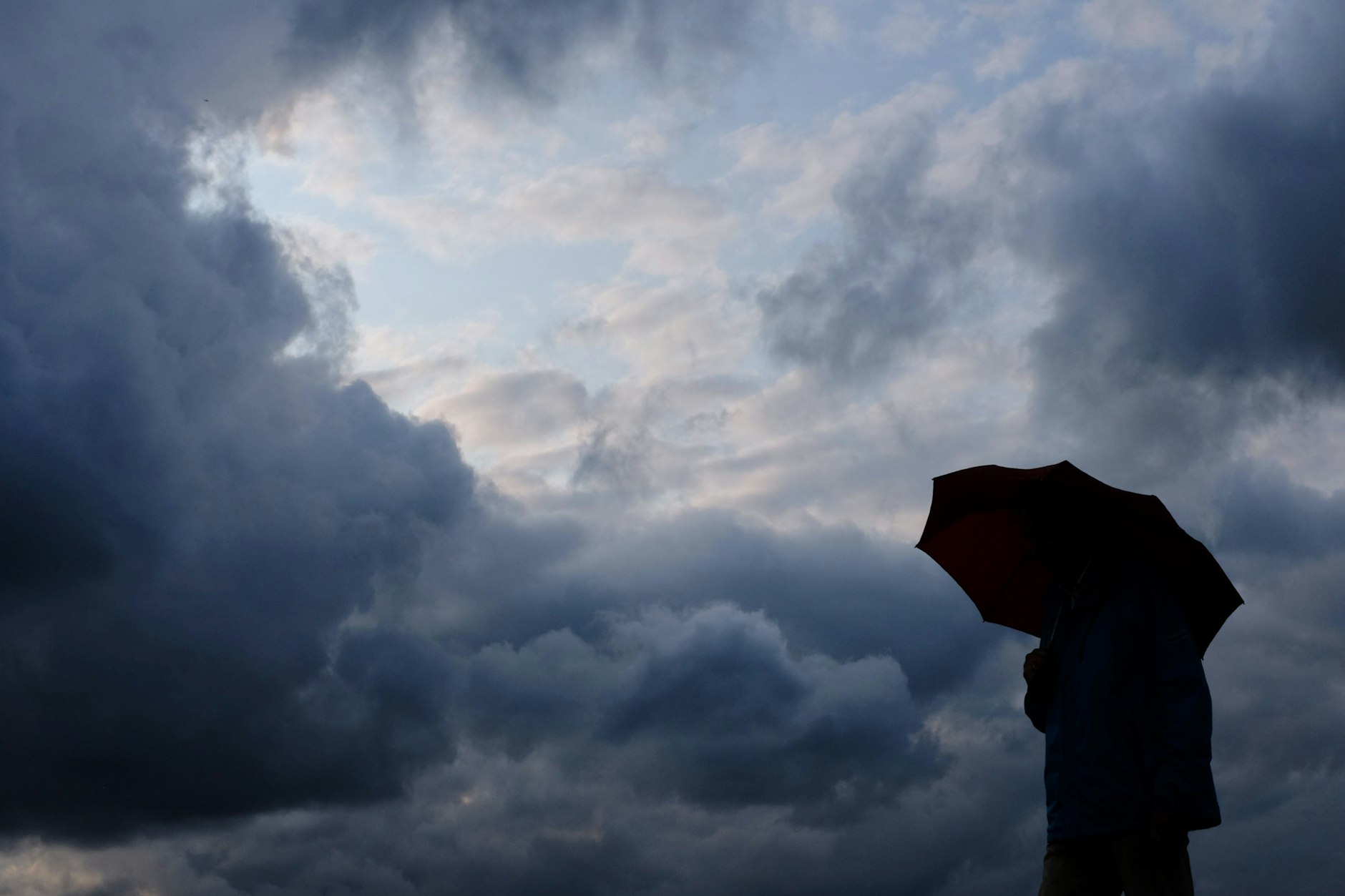 Wolken, Wind und Schauer - der Herbst ist da.