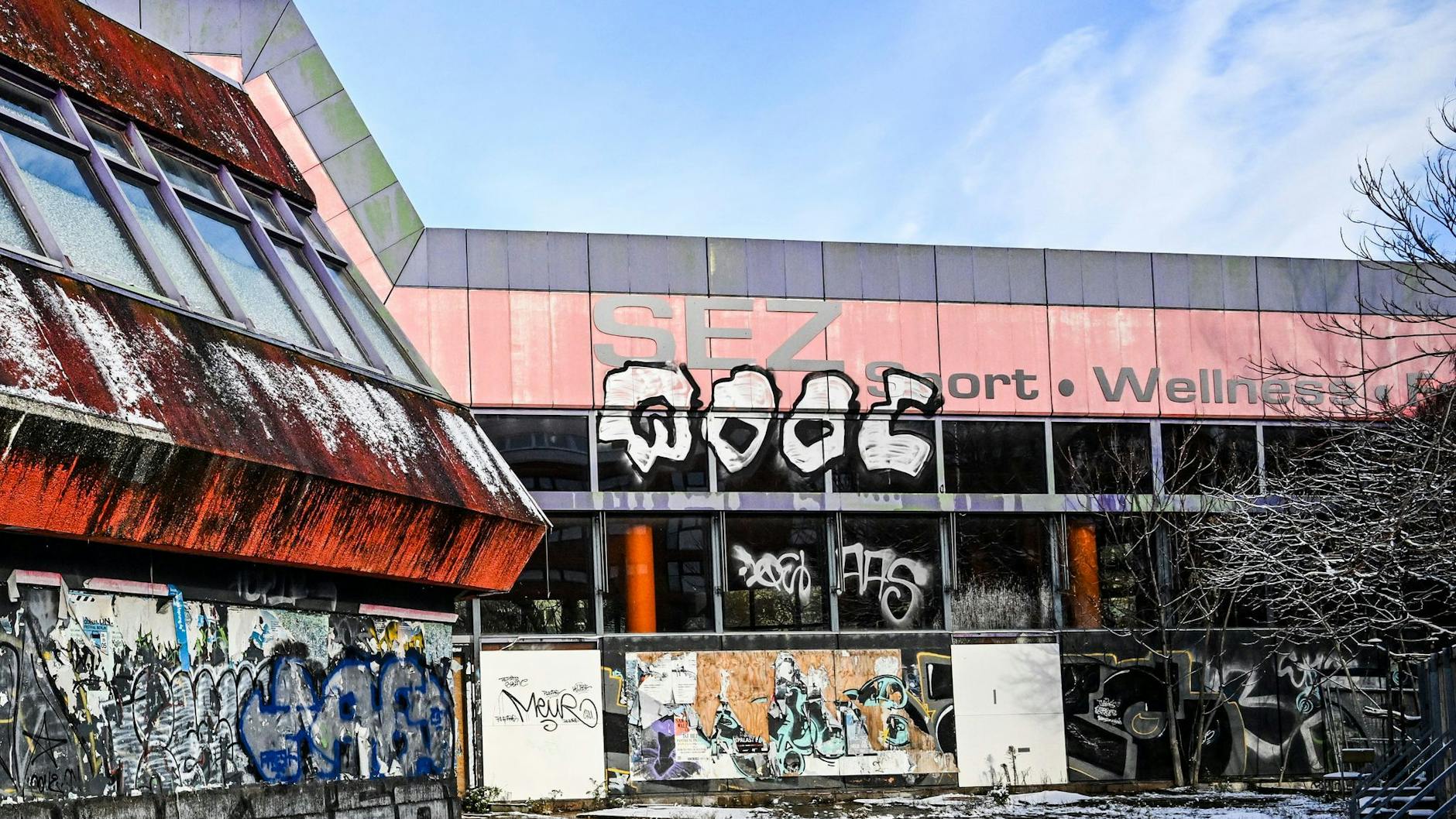 Hallo Tristesse! Das Sport- und Erholungszentrum (SEZ) an der Landsberger Allee heute.