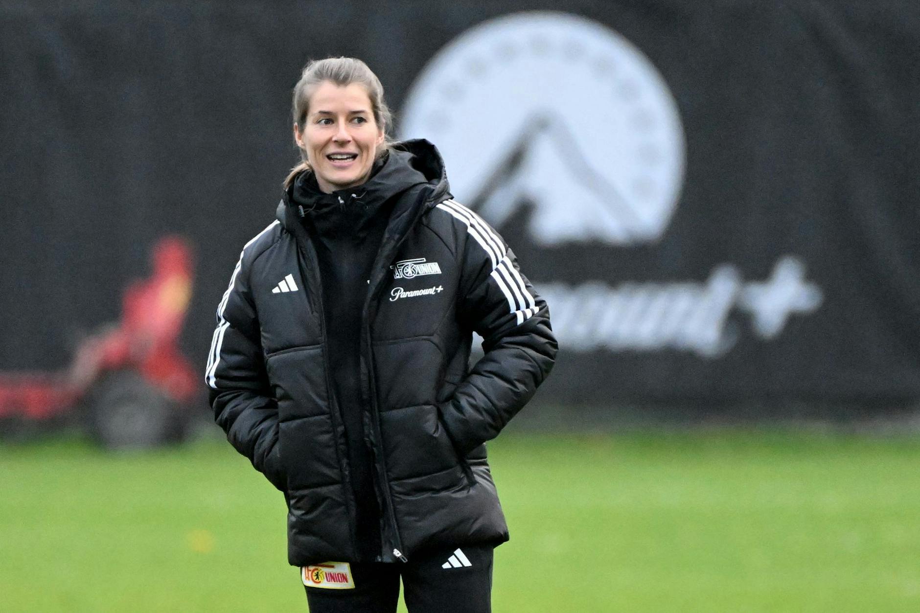 Auf dem Trainingsplatz fühlt sie sich am wohlsten: Marie-Louise Eta