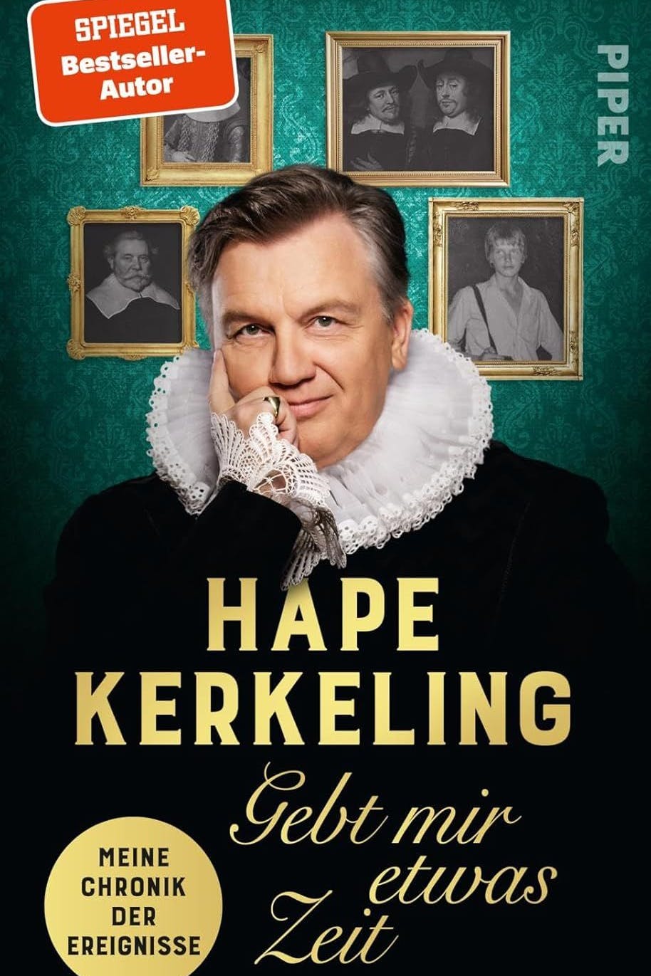 Hape Kerkelings neues Buch „Gebt mir etwas Zeit“.
