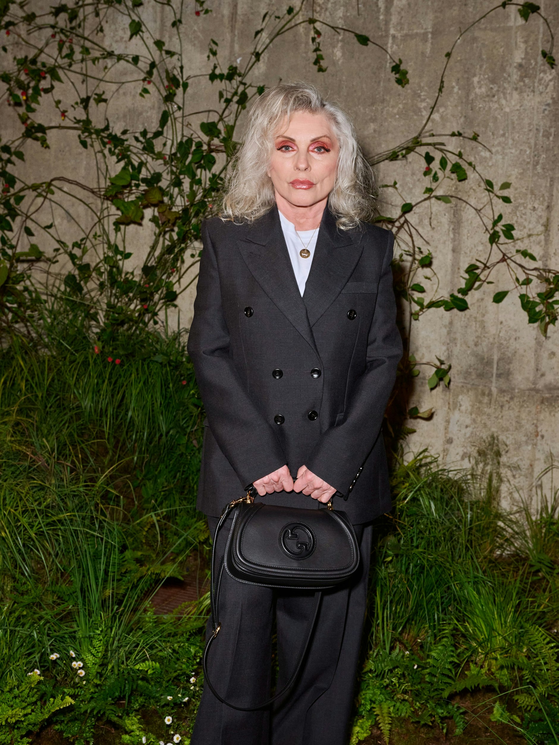 Debbie Harry bei der Gucci-Show auf der Milan Fashion Week im September 2024