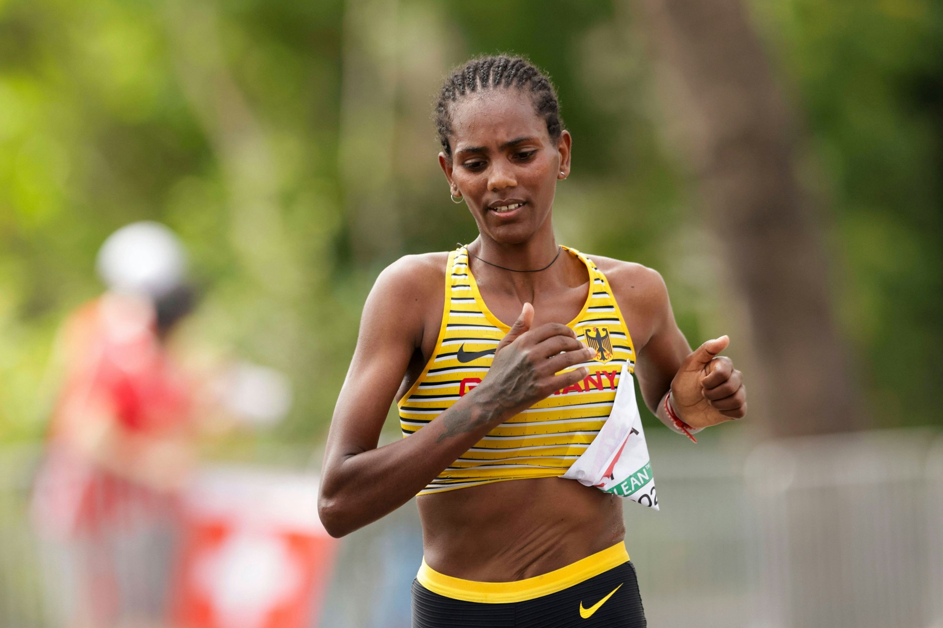 Melat Kejeta ist Deutschlands beste Langstreckenläuferin. Am Sonntag startet sie beim Berlin-Marathon.