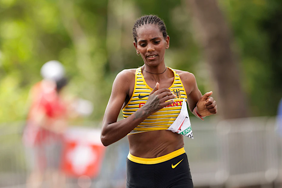 Melat Kejeta ist Deutschlands beste Langstreckenläuferin. Am Sonntag startet sie beim Berlin-Marathon.