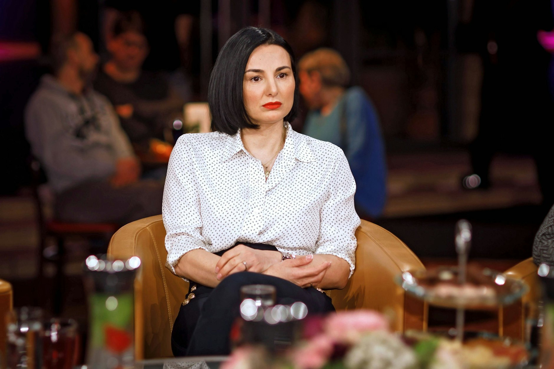 Mimi Fiedler beim MDR-„Riverboat“ im März 2020