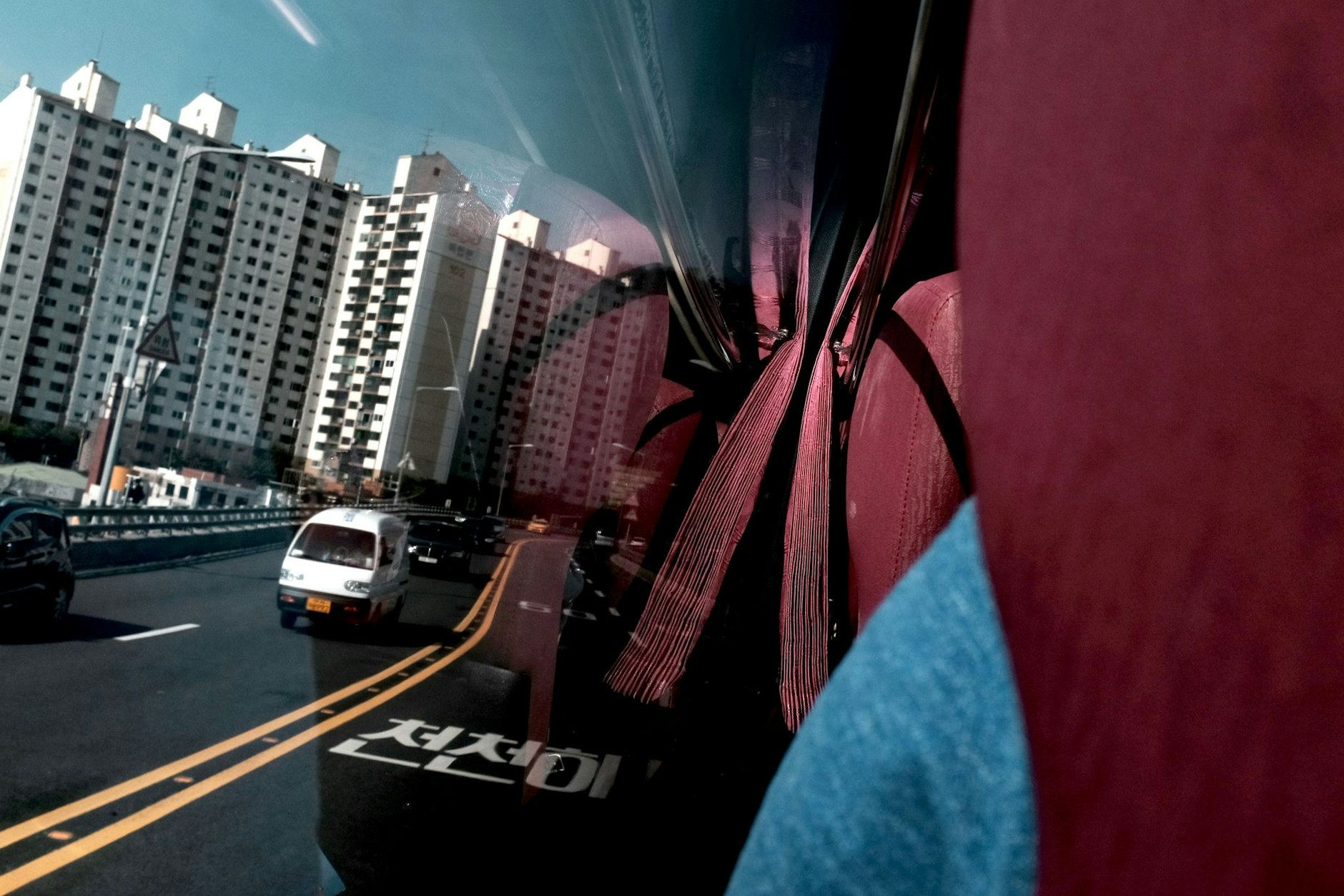 Touristen auf dem Weg zur demilitarisierten Zone (DMZ) in Korea.