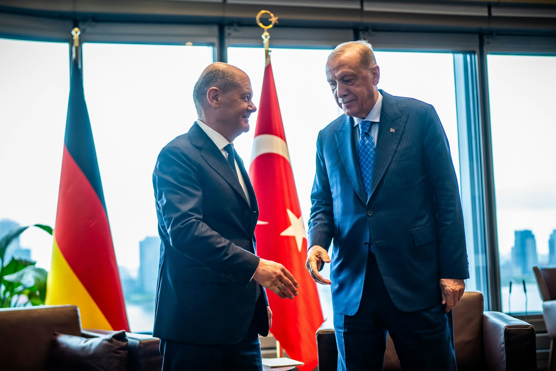 Bundeskanzler Olaf Scholz traf den türkischen Präsidenten Recep Tayyip Erdogan Anfang der Woche in New York. Machten sie hier den Deal perfekt?