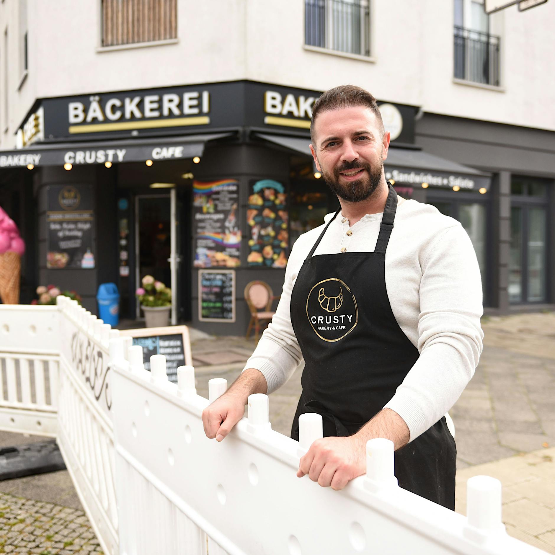 Bäcker in der Petersburger Straße in Berlin: „Die Großbaustelle macht uns kaputt“