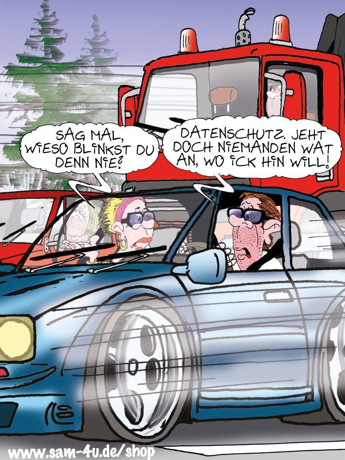 Auch heute haben wir an dieser Stelle den Cartoon des Tages von Zeichner Sam Paff aus Berlin für Sie.