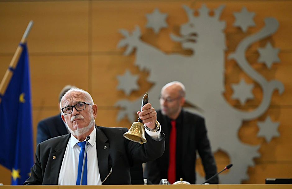 AfD-Alterspräsidenten Jürgen Treutler (73)