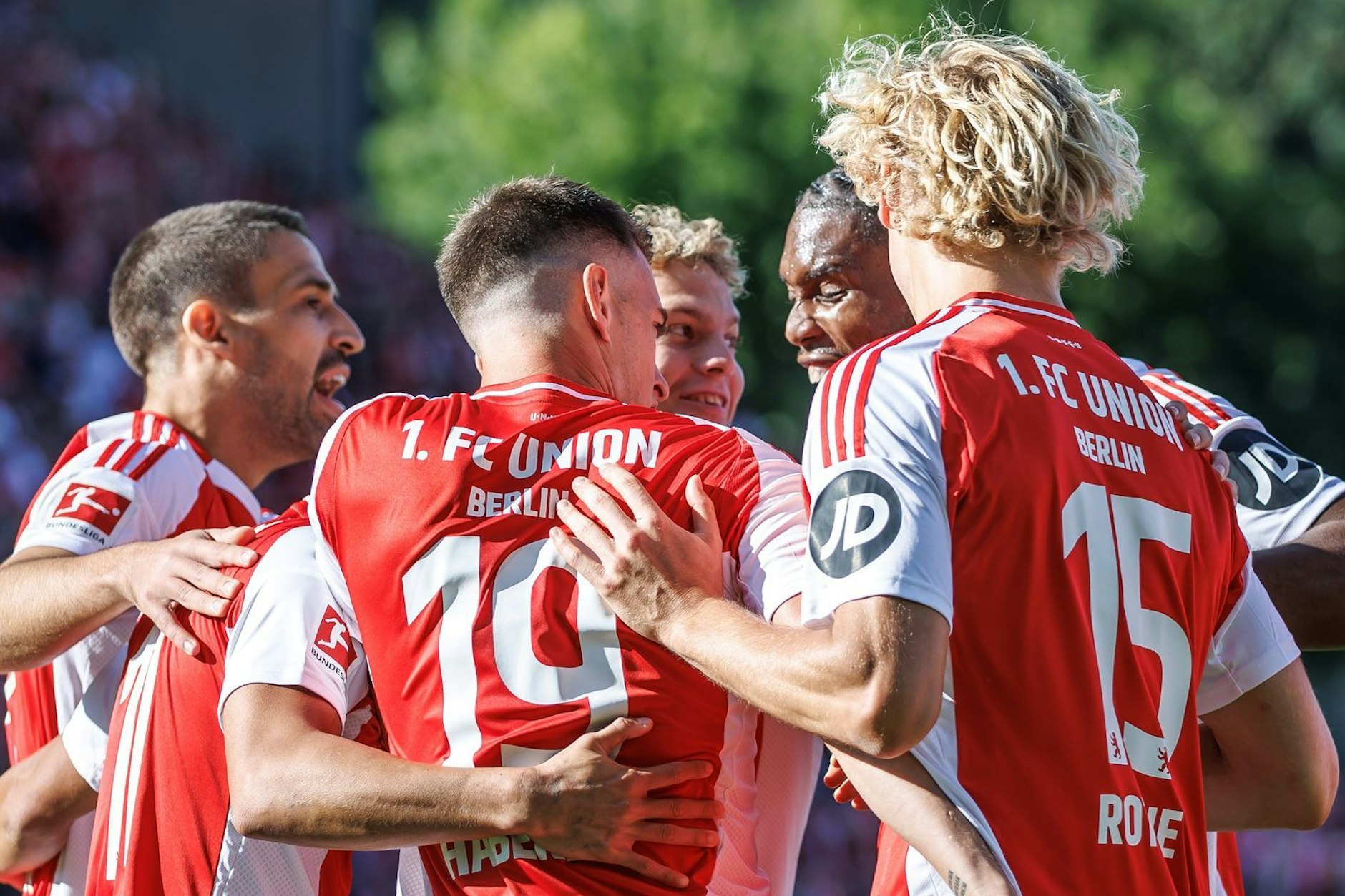 Der 1. FC Union hatte seit Saisonbeginn eine ganze Menge zu feiern, das soll auch nach dem Spiel in Gladbach so sein.