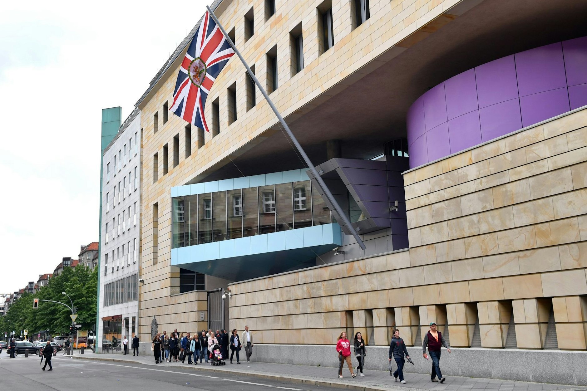 Britische Botschaft in Berlin. (Archivbild)